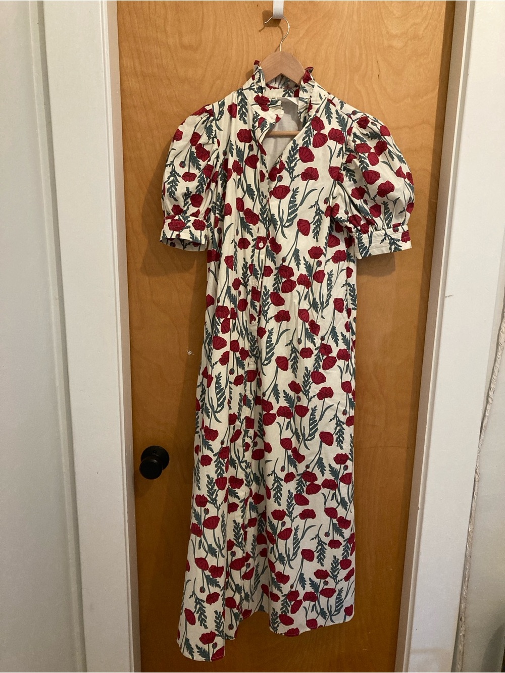Hyacinth House Red Amaryllis Dress